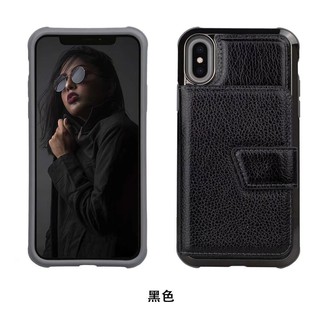 Ốp điện thoại da PU thiết kế dạng chiếc ví có khe đựng thẻ dành cho iPhone X/ Xs/ XR/ Xs Max