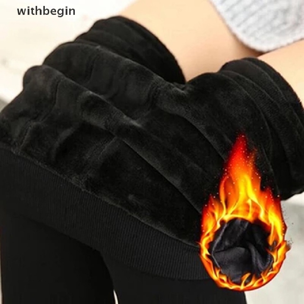 Quần Tất Lưng Cao Trong Suốt Lót Nhung Giữ Ấm Mùa Đông Cho Nữ