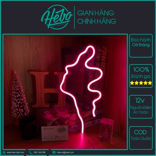 Đèn Trang Trí Neon Sign Mặt Cô Gái