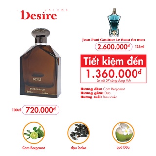 Nước hoa nam Desire 100ml