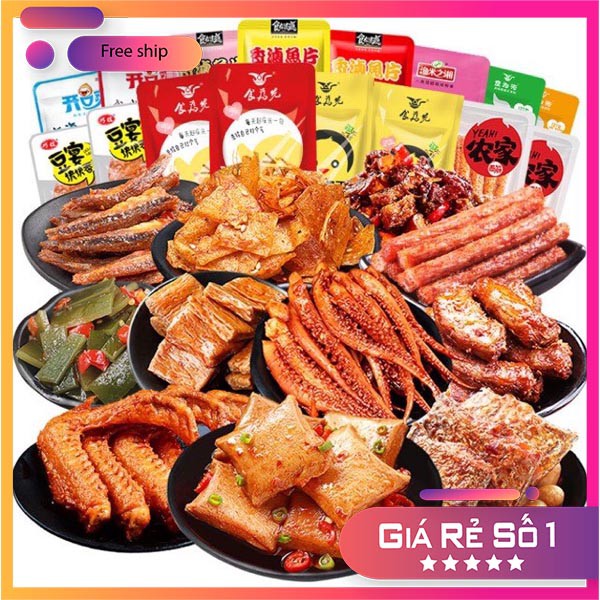 [ƯU ĐÃI] ❌FREESHIP❌ Tổng hợp đồ ăn vặt nội địa cay siêu ngon
