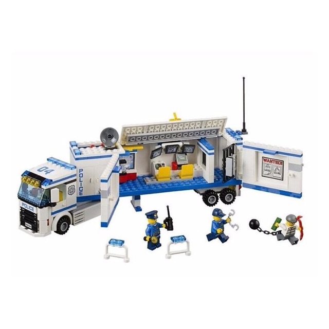 Lego urban 10420 - Xe cảnh sát di động