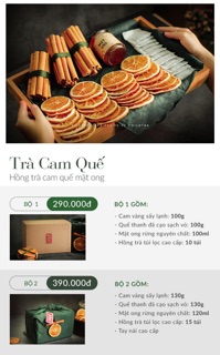 trà Hồng Trà Cam Quế Mật Ong