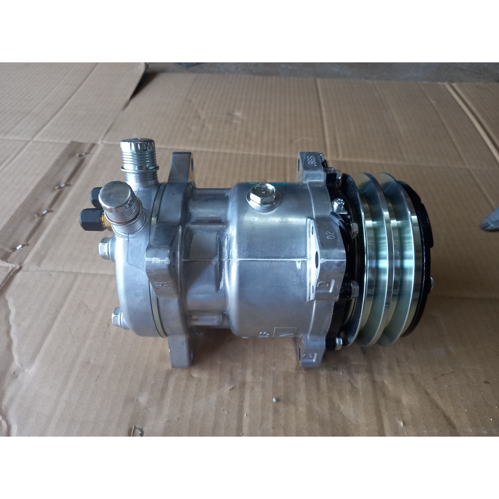Lốc điều hòa  Sanden 508 2A 12V/24V hàng xịn Sanden Singapore
