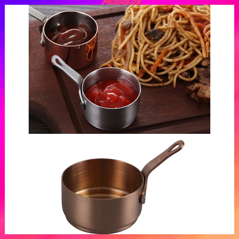 Sauce Dipping Bowl Condiment Tapas Salad Dip Sauce Home Cup Stainless Steel