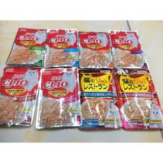 12 gói sốt mèo ciao 60gr