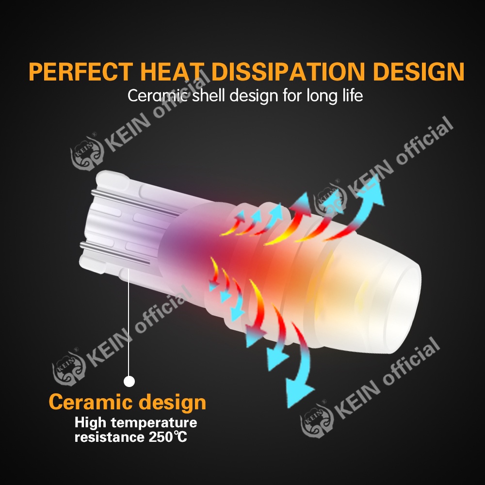 Bóng Đèn Led T10 194 168 W5W Ánh Sáng Trắng Chuyên Dụng Cho Xe Hơi