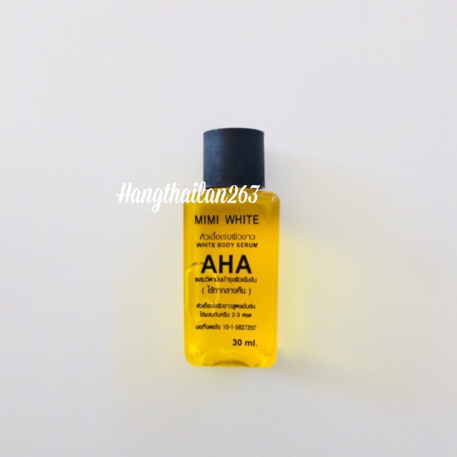 Serum Aha dưỡng trắng toàn thân 30ml