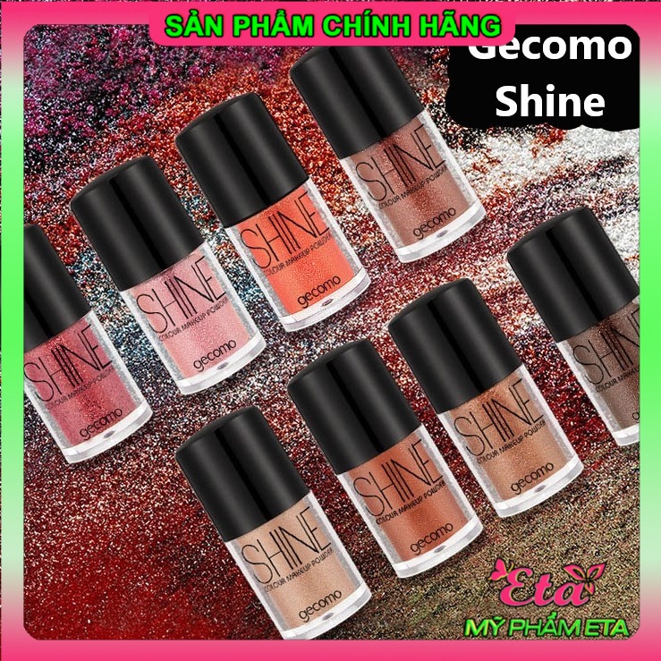 Gecomo shine nhũ mắt ướt bắt sáng