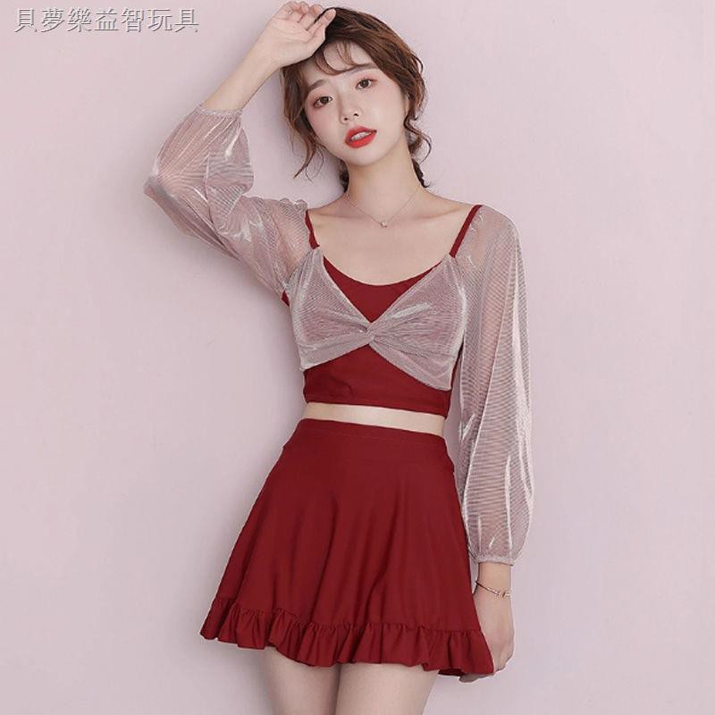 Bộ Đồ Bơi Lưng Cao Phối Ren Xinh Xắn Theo Phong Cách Mùa Xuân | BigBuy360 - bigbuy360.vn