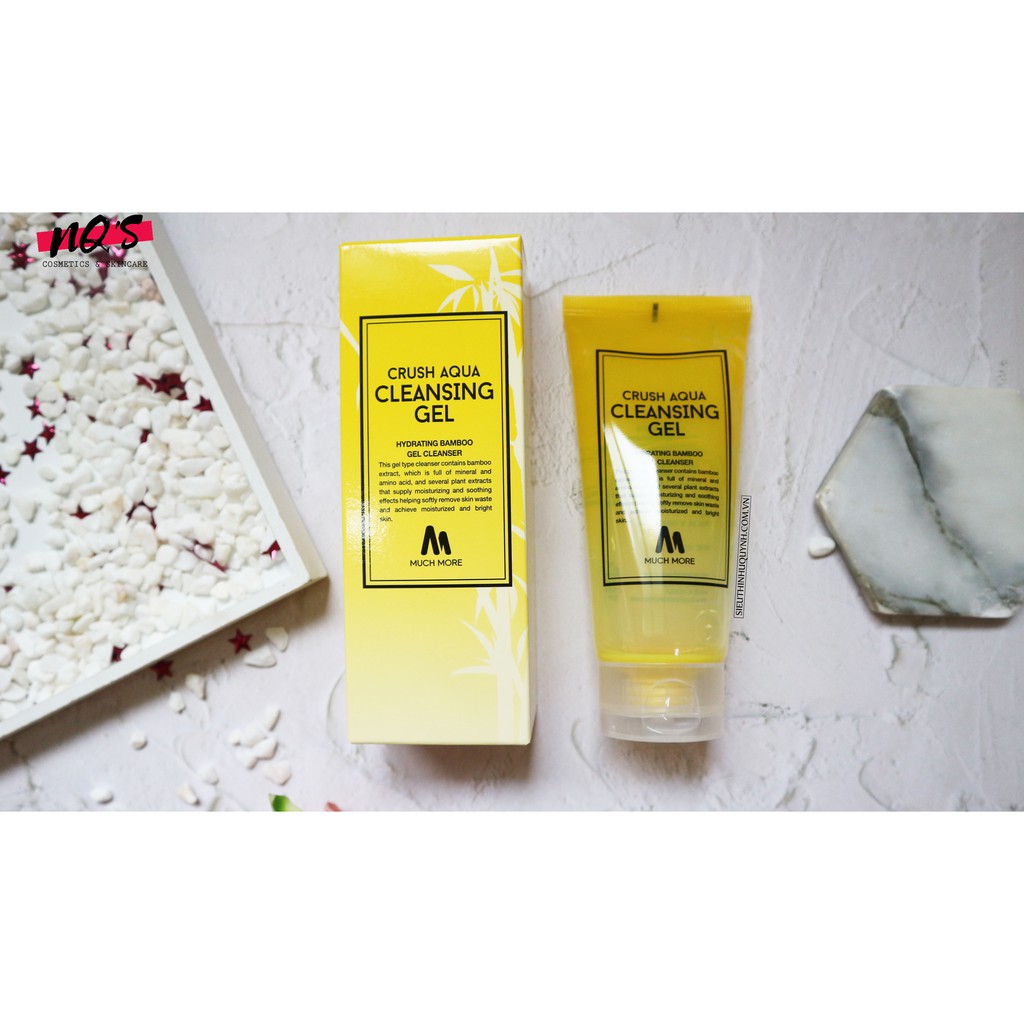 Sữa rửa mặt đặc trị mụn ẩn Much More Crush Aqua Cleansing Gel ...