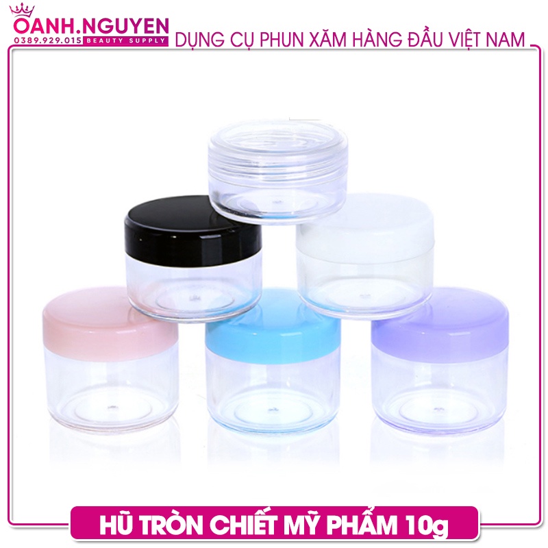 Hũ Chiết Kem, Dưỡng, Mỹ Phẩm 10g