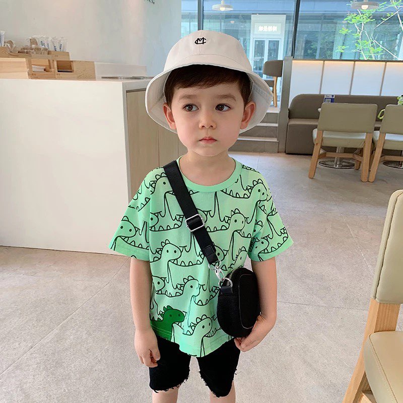 Lyvyshop - (Có size Đại) Áo thun cộc tay bé trai từ 09kg-42kg (giá 01 áo)