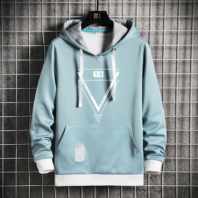 Áo Hoodie màu trơn thiết kế trẻ trung thời trang cho nam W1803S