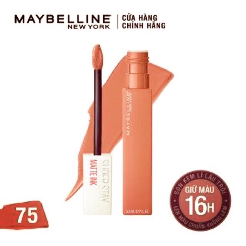 Son Kem Lì Maybelline New York Superstay Matte ink  5ml