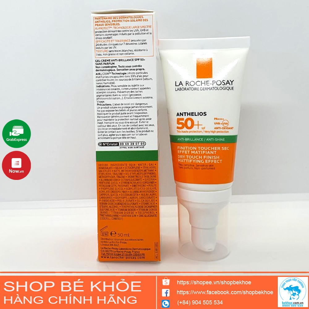 Kem chống nắng LaRoche Posay -  La Roche Posay dành cho da dầu 50ml