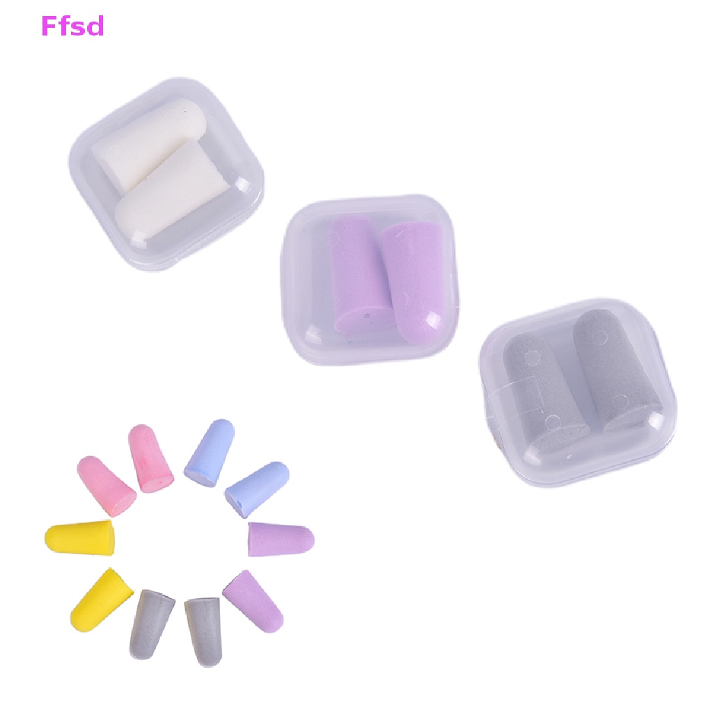 {Ffsd} Nút Bịt Tai Ngủ Bảo Vệ Tai Cách Âm Chống Ồn Mềm Mại * Bán Chạy