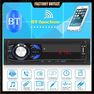 Máy Nghe Nhạc MP3 12V 1DIN FM AUX TF Cho Xe Hơi