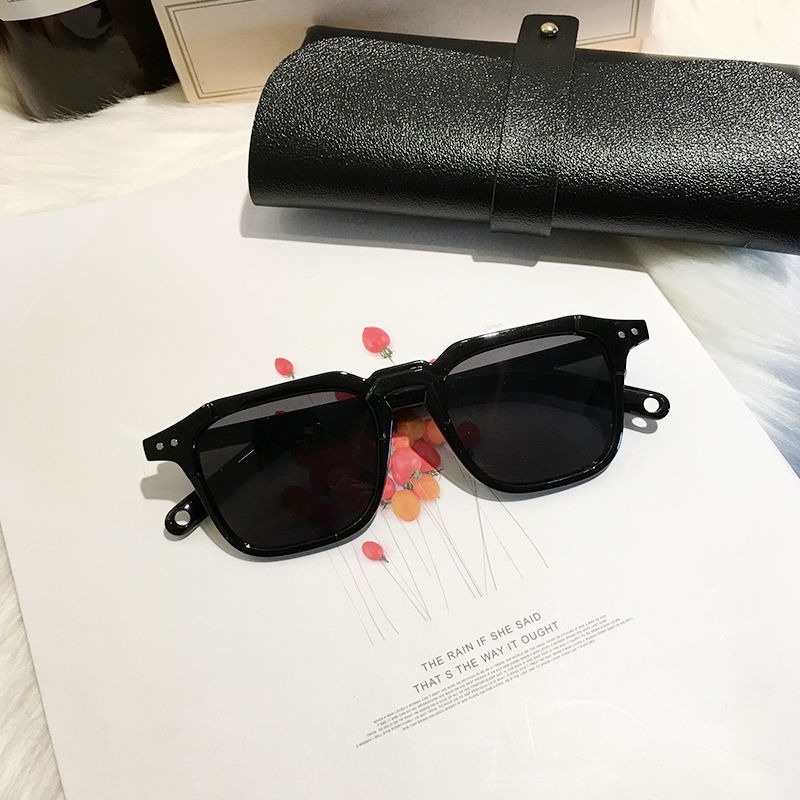 Kính mát gọng oval thiết kế thời trang phong cách Hàn Quốc cho nam và nữ