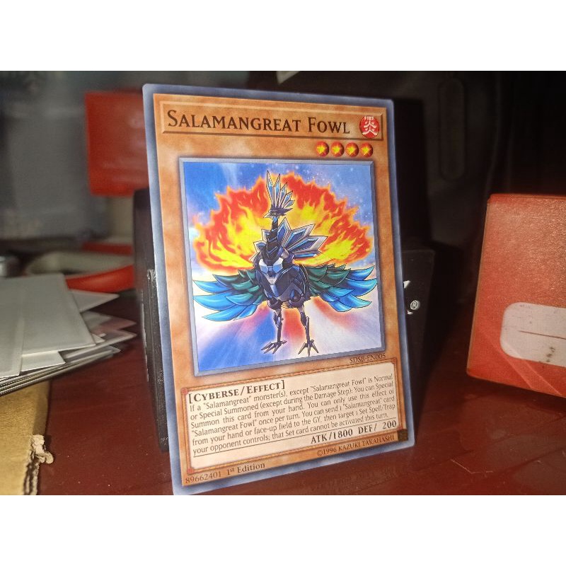 Thẻ bài: Salamangreat Fowl - SDSB-EN005 - Common 1st Edition
