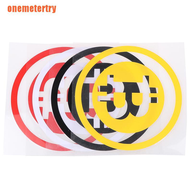 【TRY】Bitcoin Car Sticker Cryptocurrency Blockchain Sticker Vinyl Car Window De