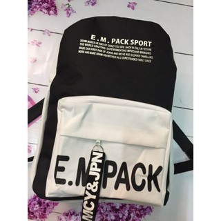 [CỰC RẺ]Balo bố thời trang - EMPACK (30x41cm-ảnh thật)-GM1