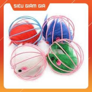 Đồ cho chơi mèo - Bóng lồng chuột