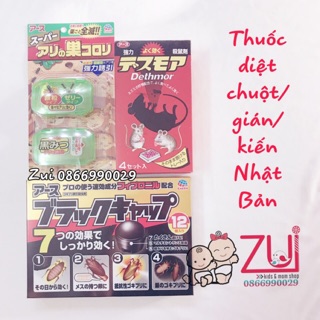 Thuốc diệt chuột/ gián/ kiến của Nhật Bản