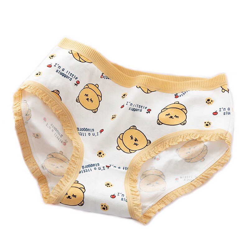 Quần Lót Nữ Quần Lót Nữ Cotton Dễ Thương Hình Gấu 6166