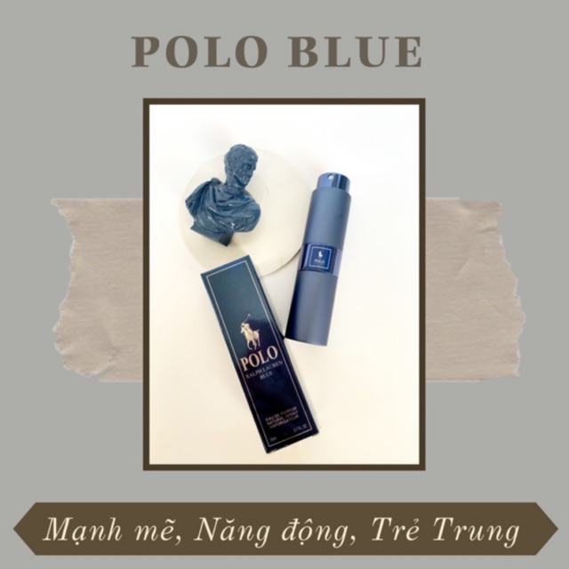POLO BLUE for Men - Nước hoa mini 20ml