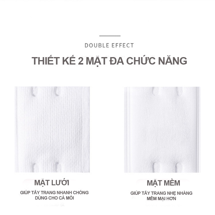 Bông tẩy trang 222 miếng Animerry Cotton pads 50x60 P0379