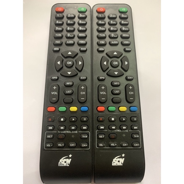 Điều khiển remote truyền hình cáp SCTV- bảo hành đổi mới