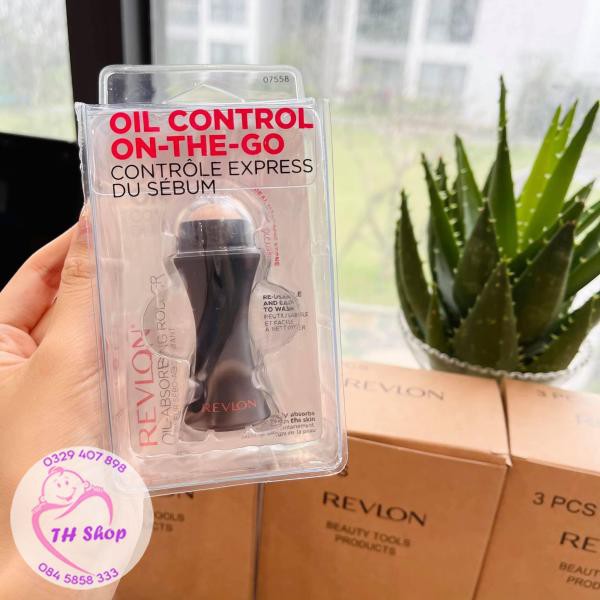 Thanh Lăn Hút Dầu Revlon Oil Control On-The-Go Làm Từ Đá Lửa Tự Nhiên