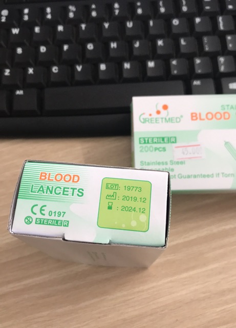 Kim chích mụn Lancets