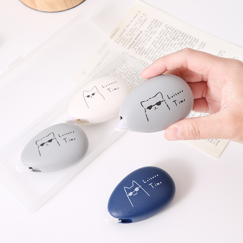 Cuộn Băng Keo Hai Mặt 8m Họa Tiết Hoạt Hình Dễ Thương Dán Trang Trí Sổ Tay/Sổ Tay