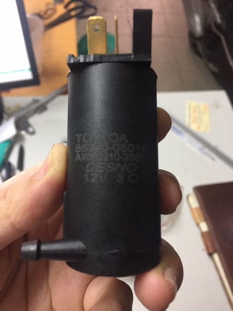 Mô tơ bơm nước rửa, Xịt kính ô tô 12V -24V
