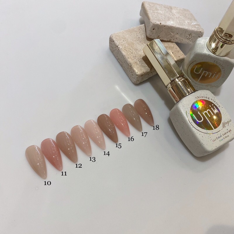Set sơn thạch umi 54 màu