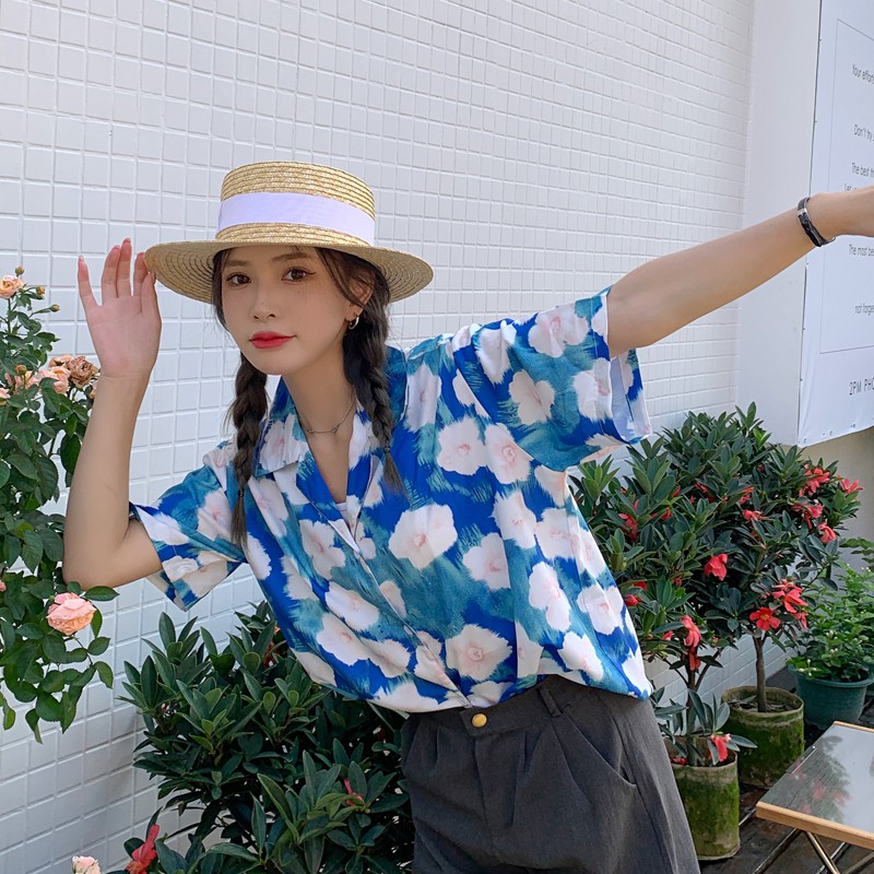 Áo Sơ Mi Tay Ngắn Thời Trang Dành Cho Nữ