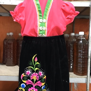 BỘ ÁO CÓM DÂN TỘC THÁI CHO BÉ