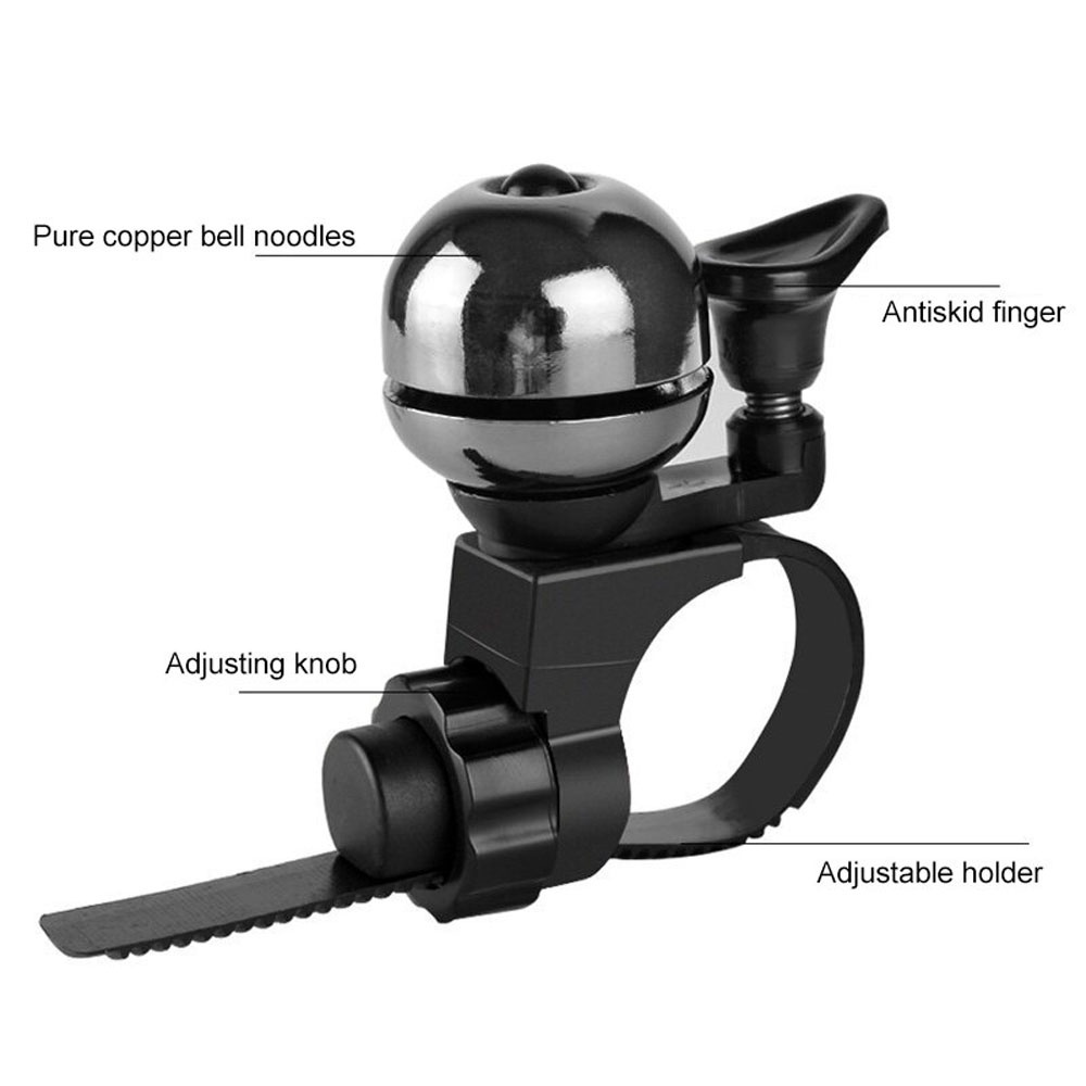 Chuông Gắn Tay Lái Xe Đạp Leo Núi 90db Bằng Đồng Nhiều Màu