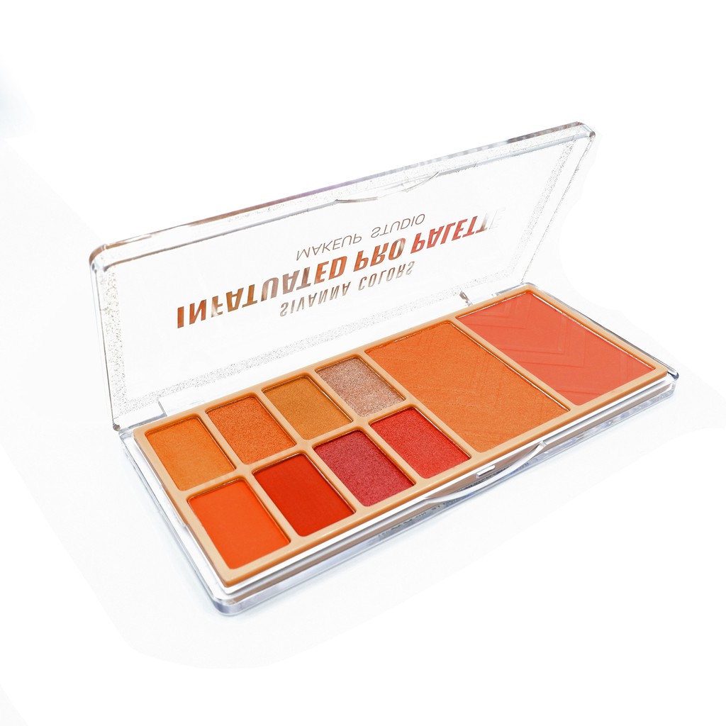 Set Phấn Mắt - Má Hồng Sivanna Colors Infatuated Pro Palette Makeup Studio 20g HF5021  NỘI ĐỊA THÁI