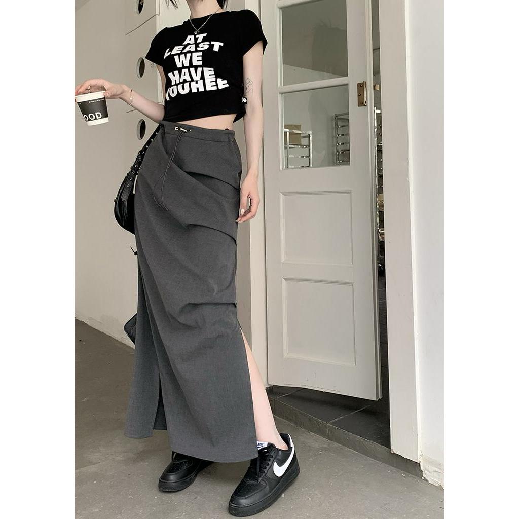 Chân Váy Xẻ Tà Thời Trang Nữ 62827