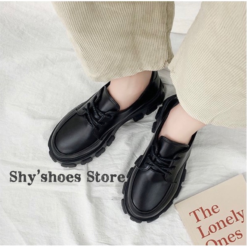 [CÓ SẴN + ẢNH THẬT]🔥 Giày boot oxford cổ thấp cá tính 5cm (bóng, nhám) | BigBuy360 - bigbuy360.vn