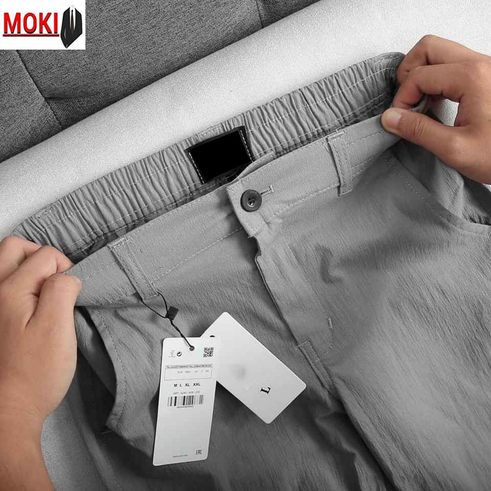 Quần đũi dài nam MOKI ống suông Form Slimfit dáng âu, chất đũi mềm mịn không nhăn xù | BigBuy360 - bigbuy360.vn
