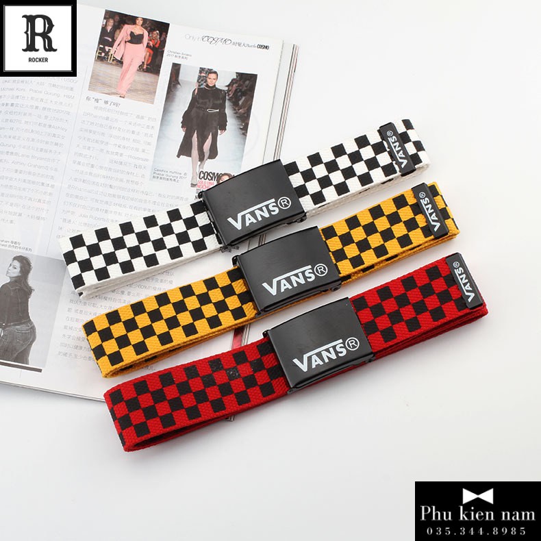 Thắt lưng vải Vans
