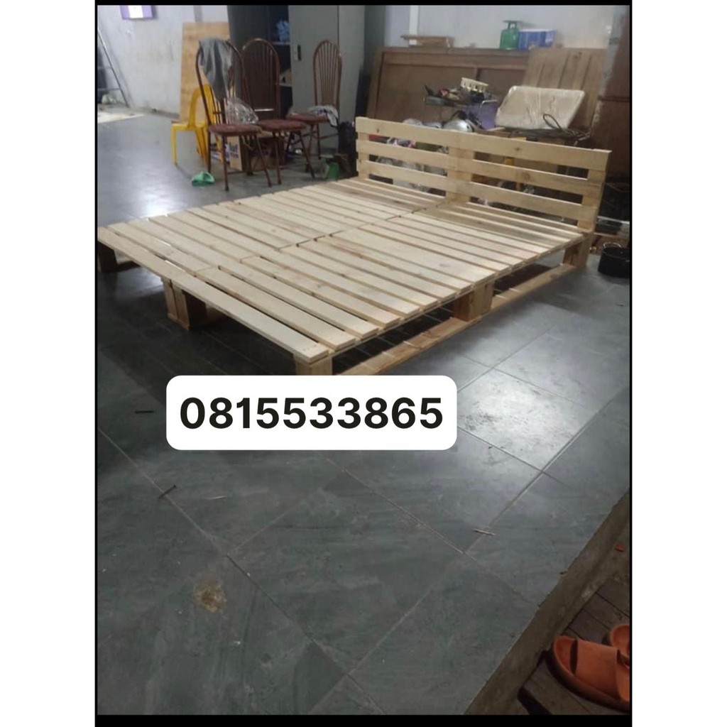 Giường pallet deco