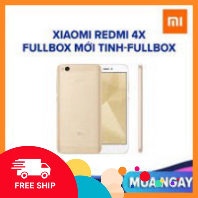 SIÊU RẺ 80% điện thoại Xiaomi Redmi 4X 2sim mới Chính Hãng, Pin trâu 4100mah, chơi Game nặng mướt SIÊU RẺ 80%