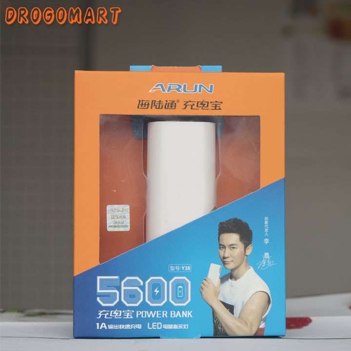 ( FREESHIP 99K ) Sạc dự phòng Arun 5600 mAh Bảo Hành 6 tháng