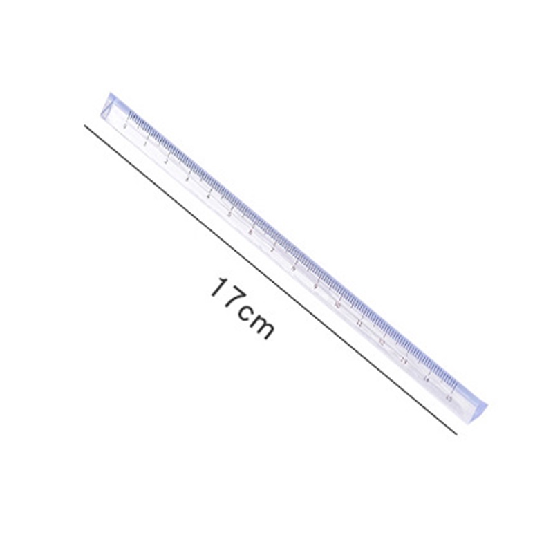 Thước Kẻ Trong Suốt Hình Tam Giác 15cm