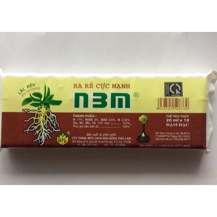 N3M - Kích thích ra rễ cực mạnh dạng nước ống 20ml